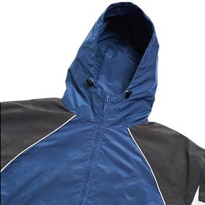 Chaqueta Cortavientos de Poliéster Ligera e Impermeable para Hombre, Diseño Vintage con Bloques de Color, para Correr en la Calle, Nuevo Diseño, Venta al Por Mayor - Product Image 4