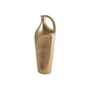 Florero de metal versátil, contenedor decorativo elegante para flores artificiales frescas, decoración interior para el hogar, hotel, restaurante - Product Image 3