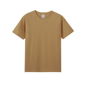 เสื้อยืดคอกลม แขนสั้น สีเทาล้วน ทรงปกติ ผ้าคอตตอนเจอร์ซีย์ 200 กรัม ระบายอากาศได้ดี เป็นมิตรต่อสิ่งแวดล้อม ใส่ได้ทั้งชายและหญิง - Product Image 3