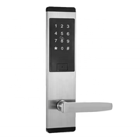 Cerradura Inteligente para Puerta de Hotel sin Llave, TTLock App, WiFi, Tarjeta IC, Contraseña, Anti-Robo, Impermeable, Acero Inoxidable, Fácil Instalación