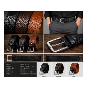 Direct Factory Supply Premium Leather Belt Manufacturer with Custom Size Custom Color and Private Label Service At Best Price - Product Image 1