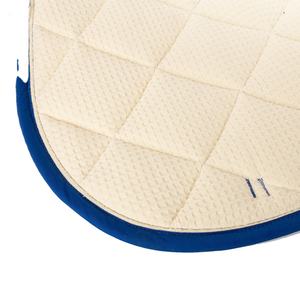 Équipement de cheval personnalisé de haute qualité Dressage respirant confortable/tapis de selle anglais doublure en tissu fabriqué meilleures normes - Product Image 5