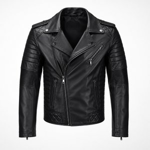 Chaqueta de Motociclista de Cuero Personalizada OEM de Alta Calidad, Unisex, Verano, Moda, Transpirable, Secado Rápido, Diseño con Logotipo Personalizado - Product Image 6