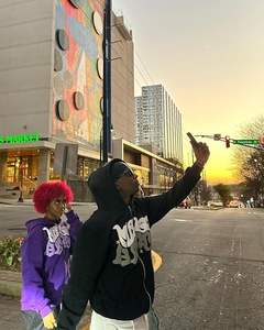 Sudaderas con capucha con estampado puff, sudaderas con capucha con gráficos grunge, sudaderas con capucha con cremallera, chaqueta Y2K, sudaderas con capucha de estilo hip hop y streetwear. - Product Image 3