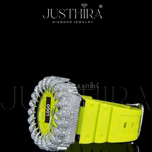 Montre analogique à quartz de luxe pour homme, boîtier en alliage 41 mm, bracelet en caoutchouc, verre, aiguilles lumineuses romaines, fermoir caché, prix d'usine - Product Image 3