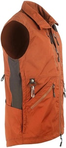 Top Trendy Eco-Friendly Orange Dog Training Vest Zip Pockets IP68 Waterproof Nylon/Polyester Material Carabiner Hooks for - Product Image 2