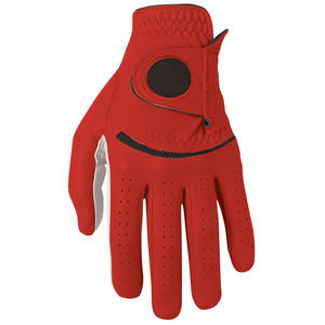 Gant de golf professionnel pour gaucher en cuir véritable, respirant, avec paume en nid d'abeille pour une meilleure adhérence et durabilité, fermeture auto-agrippante - Product Image 5