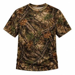 T-shirts de chasse les plus vendus, marque privée, prix de gros, t-shirts de chasse de haute qualité, vêtements de chasse en promotion - Product Image 1
