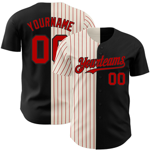 Men's Adult <b>Strip</b> Softball Baseball Uniforms Stitched Silk Screen Printed Custom 100% Polyester Breathable Quick Dry Baseball - Product Image 5