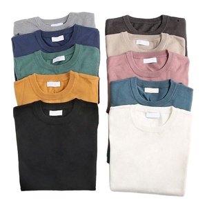 Homme Men's Sweater Troja Slim Solid Color Genser Casual Male Round Neck Geansai Pullover Men Brand - Product Image 2