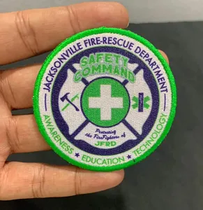 แพทช์ปักลายแต่งงานแบบกำหนดเอง รูปวงกลม ติดผ้าด้วยเตารีด พร้อมลายเค้ก ชุดเดรส แหวน อเล็กซ์ ซาราห์ ตั้งก่อการค้าปี 2024 - Product Image 2