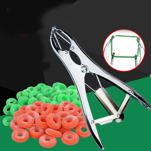 Alicates de Acero Inoxidable para Eliminar Anillos de Ganado, Herramienta Profesional Esterilizable para Castración de Cabras y Cerdos - Product Image 2