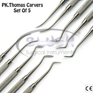 Medic Instrument Hollenback Carver Cement Spatula Wax Modelling Set 4 Stainless Steel Dental Tools Set by <b>Blush</b> Surgical - Product Image 6