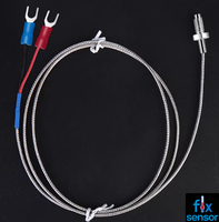 Sonde de température à vis M6, capteur de température de type K, sonde de température PT100, fil de mesure de température pour machine de moulage par injection