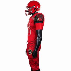 Maillot de football américain personnalisé de haute qualité, cousu, manches courtes, streetwear, uniforme sportif pour hommes - Product Image 4