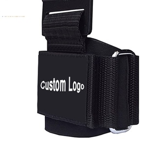 Custom Logo Design Adjustable Power Hooks for Weightlifting Gym Lifting <b>Rod</b> Fitness Wrist <b>Holder</b> Wholesale 2026 New Arrival - Product Image 5