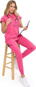 Conjunto de uniforme médico de alta calidad para doctor y enfermera, tela antibacteriana - Product Image 2