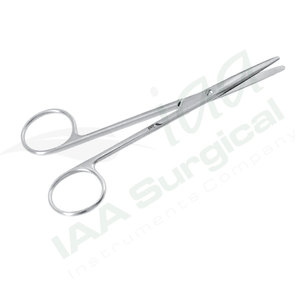 กรรไกรผ่าตัดแบบละเอียดอ่อน IAA SURGICAL INSTRUMENTS ขนาด 12.5 ซม. ผลิตจากสแตนเลสสตีล สำหรับการปฐมพยาบาลและผ่าตัด ได้รับการรับรองมาตรฐาน CE - Product Image 4