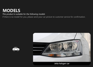 Kit de modernisation de phares LED pour <span class=keywords><strong>Volkswagen</strong></span> Sagitar 2012-<span class=keywords><strong>2018</strong></span> avec feux de jour DRL, clignotants séquentiels et lentille de projecteur - Product Image 5