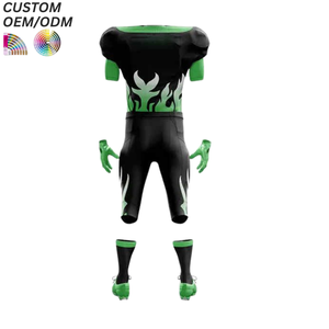 Maillot de rugby respirant personnalisé 100 % polyester, uniforme de football d'équipe, sans manches, unisexe, support OEM ODM pour la vente en gros - Product Image 5