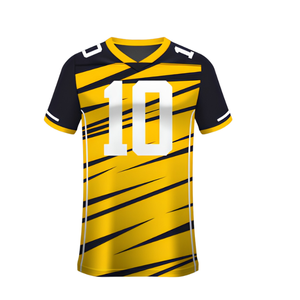 Camiseta de Fútbol Edición Jugador, Uniforme Personalizado de Béisbol y Fútbol, Camiseta Deportiva de Malla Estampada para Entrenamiento, Adultos, Estilo Vintage, Poliéster Termosellado - Product Image 1