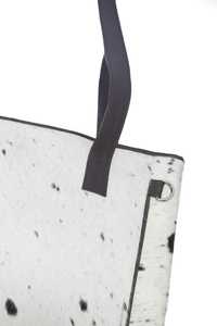 Top Selling Fabric Fashionable <b>Leather</b> Hair on Tote <b>Bag</b> Women durable top design <b>soft</b> material Affordable Price Hair on Tote <b>Bag</b> - Product Image 3