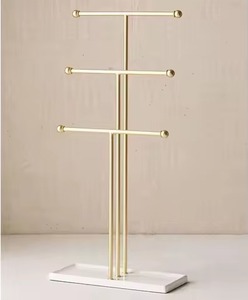 Support à bijoux multifonctionnel en métal, organisateur et présentoir - Product Image 3