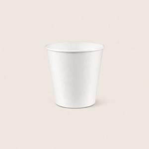 ProTakeOut - Vasos de Papel Desechables de 10 oz, Libres de BPA, Antiderrames, de Pared Simple, Blancos, Borde de 90 mm, Paquete de 1000 (50/20), para Bebidas Calientes - Product Image 3