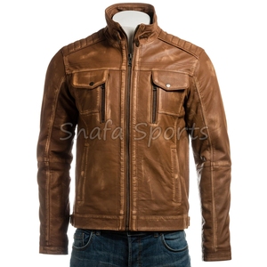 Latest Design <b>Men</b> <b>Leather</b> <b>Jacket</b> Unique Design <b>Men</b> <b>Leather</b> <b>Jacket</b> Top Trending Apparel Clothing <b>Leather</b> <b>Jacket</b> - Product Image 5