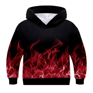 Men's Casual Street Sports Pullover Hoodie Custom Logo Full Sublimation Printing <b>Knitted</b> <b>Animal</b> <b>Pattern</b> Team Hoodies - Product Image 1