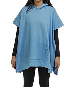 2025 Trending <b>Womens</b> Loose <b>Sweatshirts</b> Casual <b>Long</b> Sleeve Crewneck Pullover Tops Hooded with Front Logo Factory Wholesale Rate - Product Image 1