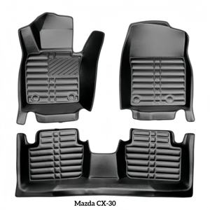 Alfombrillas de EVA para <span class=keywords><strong>Mazda</strong></span> <span class=keywords><strong>CX</strong></span>-<span class=keywords><strong>5</strong></span> (2017-2023) de BORNSLLER, 5D, para todo tipo de clima, ajuste personalizado, 100% impermeables, antideslizantes, fáciles de limpiar, cobertura total - Product Image 3