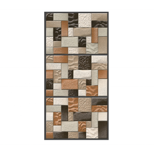 2025 últimos azulejos de elevación de pared de cerámica modernos 300X450mm azulejos interiores impermeable antideslizante acabado brillante - Product Image 3