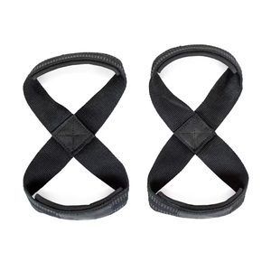 Correas de Levantamiento de Pesas de Algodón para Hombre, Cierre de Hebilla Antideslizante, Alta Elasticidad, Portátiles, Personalizables, para Entrenamiento en Gimnasio, Crossfit y Levantamiento de Pesas - Product Image 2