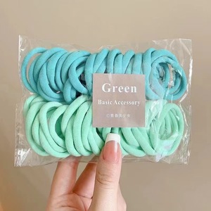 ยางรัดผมสีชมพูเรนโบว์เกิร์ล 50 ชิ้น ยางรัดผมแบบยืดหยุ่นสำหรับผู้หญิงและเด็กผู้หญิง ขนาดปกติ - Product Image 4