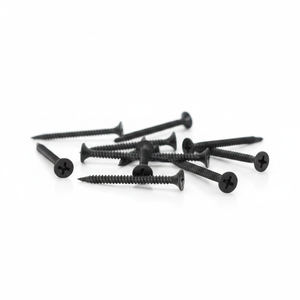 Tornillos PDC Modelo 9 Clase 8.8 de Acero al Carbono Negro, Rosca Gruesa, Cabeza Pan, Acabado Fosfatado para Fijación de Paneles de Yeso, Pulgada/Métrico - Product Image 2