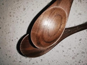Cuchara de Cocina Ecológica de Madera Natural, Utensilio de Cocina de Madera Maciza para Remover, Freír y Servir Platos, en Venta - Product Image 4