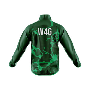 OEM ODM Men's Spring wear Turtle Neck Nylon Coated Windbreaker Zipper Jacket Custom Front Logo Windproof <b>Waterproof</b> Eco Friendly - Product Image 5