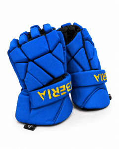 IBERIA Premium Wholesale Blue Lacrosse <b>Gloves</b> for Men | Padded Protective Lacrosse <b>Gloves</b> | Custom Team <b>Gloves</b> - Product Image 2
