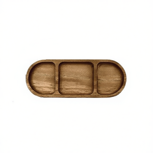 Wooden Printed Serving Tray <b>for</b> Home Decor <b>for</b> Tea Coffee Snacks Breakfast in <b>Kitchen</b> - Product Image 1