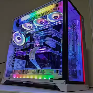 PC de jeu de bureau refroidi par air, PC de jeu i9 14900k 14700k RTX 5090 4080 5070 32 Go 64 Go de RAM 24 cœurs - Product Image 2