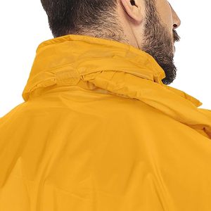Veste imperméable jaune pour homme, légère, pliable, coupe-vent, zippée, pour le printemps - Product Image 3
