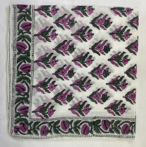 Bandana, foulard, mouchoir et cravate imprimés à la main, fabriqués avec des couleurs naturelles, article cadeau, respectueux de l'environnement, écharpe réutilisable - Product Image 1