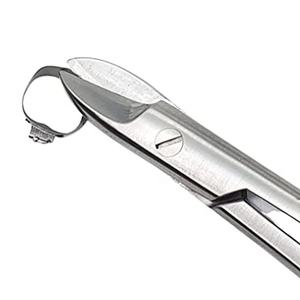 Ciseaux chirurgicaux manuels en acier inoxydable à prise confortable - Ensemble d'instruments durables et réutilisables pour la chirurgie générale, certifiés CE Classe II - Product Image 2