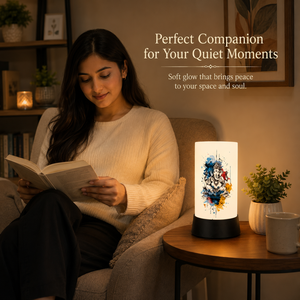Lord Ganesha LED Table Lamp Divine Glow <b>Night</b> <b>Light</b> Spiritual Home Decor Bedside Lamp Meditation Room Gift Decorative Ambient - Product Image 3