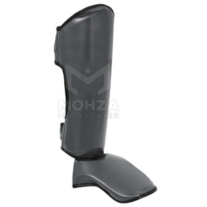 Protector de Tibias de Cuero para Boxeo y MMA 2026, Protección Profesional Ligera de Alta Calidad con Logotipo Personalizado - Product Image 3