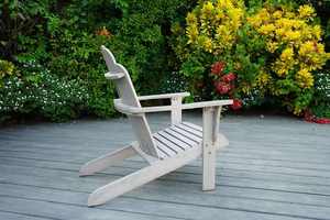 Classic Adirondack Garden <b>Chair</b> for Outdoor Relaxation - Product Image 2