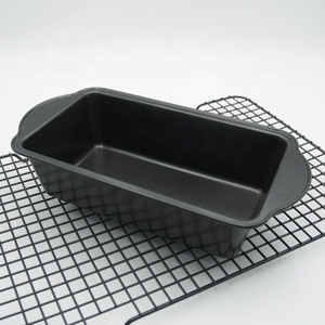 Venta caliente 9x5 pulgadas Pan Hornear Pastel Recubrimiento antiadherente de acero al carbono de alta calidad, molde para hornear de buena liberación - Product Image 3