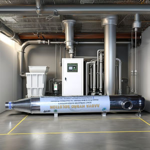 Adoucisseur d'eau hydraulique sans sel et non chimique avec moteur Système anti-calcaire pour conditionneur d'eau dure - Product Image 5