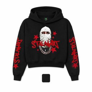 Sudadera con Capucha Personalizada de Invierno con Diseño Gráfico, Estilo Hip Hop Urbano para Hombre, Corte Regular, Forro Polar, Manga Bordada, Venta al Por Mayor OEM - Product Image 2